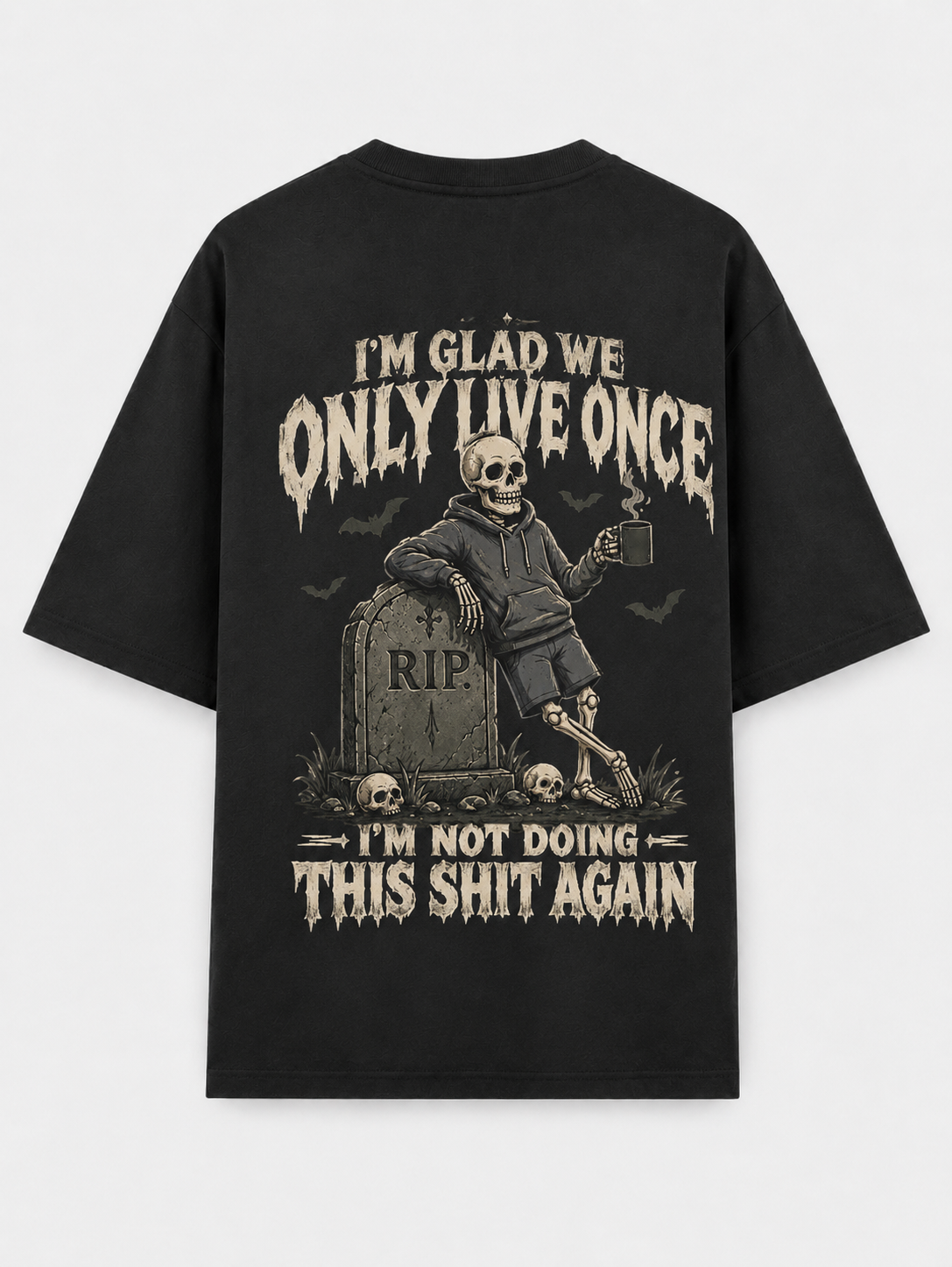 Dead Tired Oversized T-Shirt