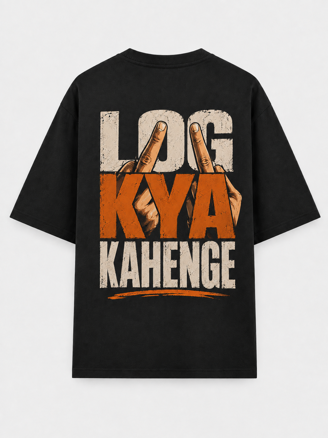 Log Kya Kahenge? Oversized T-Shirt
